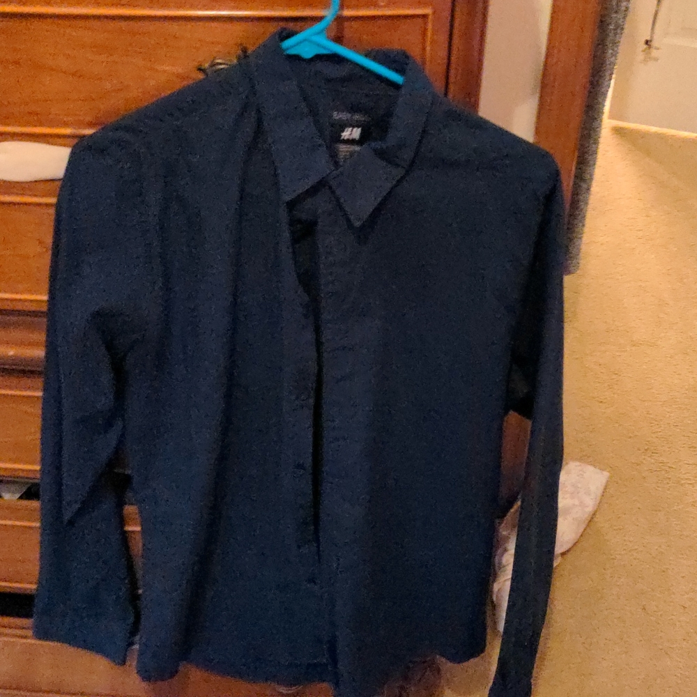 H&M easy iron dress short